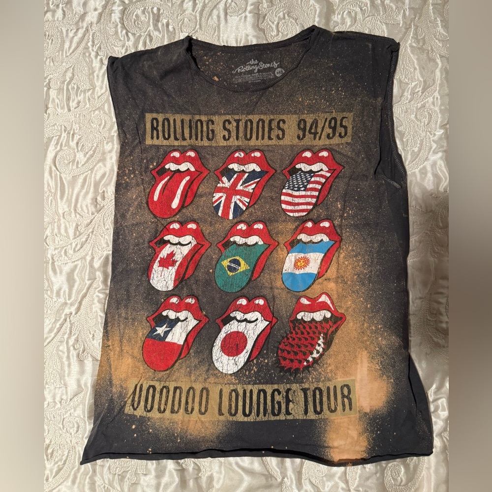The Rolling Stones Voodoo Lounge Tour Muscle Tee